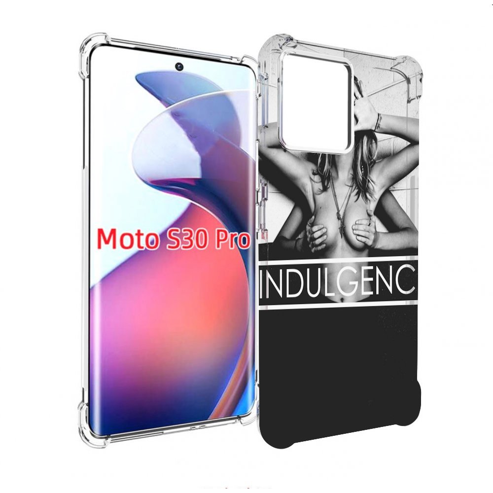 

Чехол MyPads Страсть для Motorola Moto S30 Pro, Прозрачный, Tocco