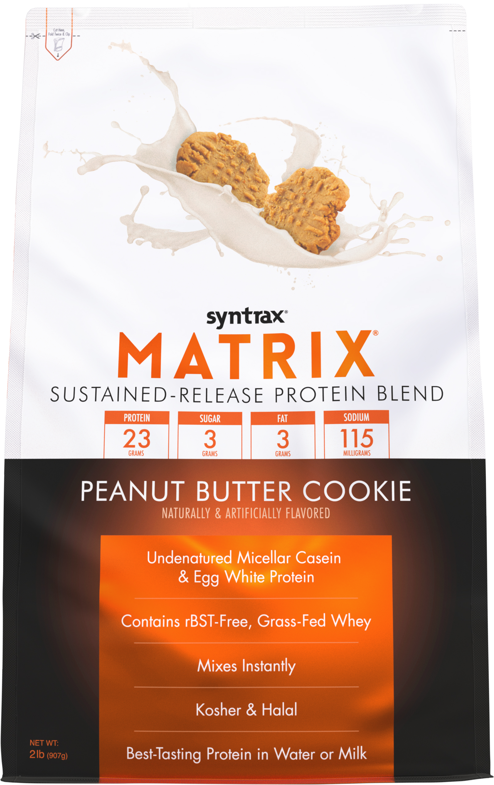 Многокомпонентный протеин Syntrax Matrix 909 гр Peanut Butter Cookie