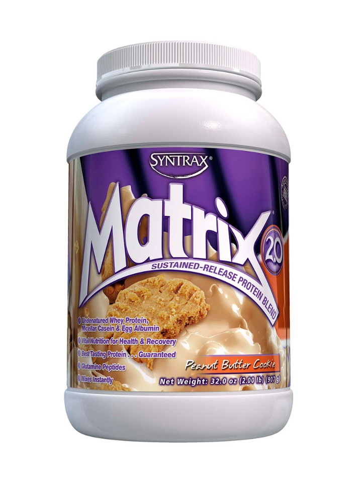 фото Многокомпонентный протеин syntrax matrix 909 гр peanut butter cookie