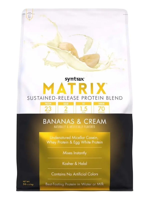 Протеин Syntrax Matrix 2270 гр Bananas Cream 7999₽