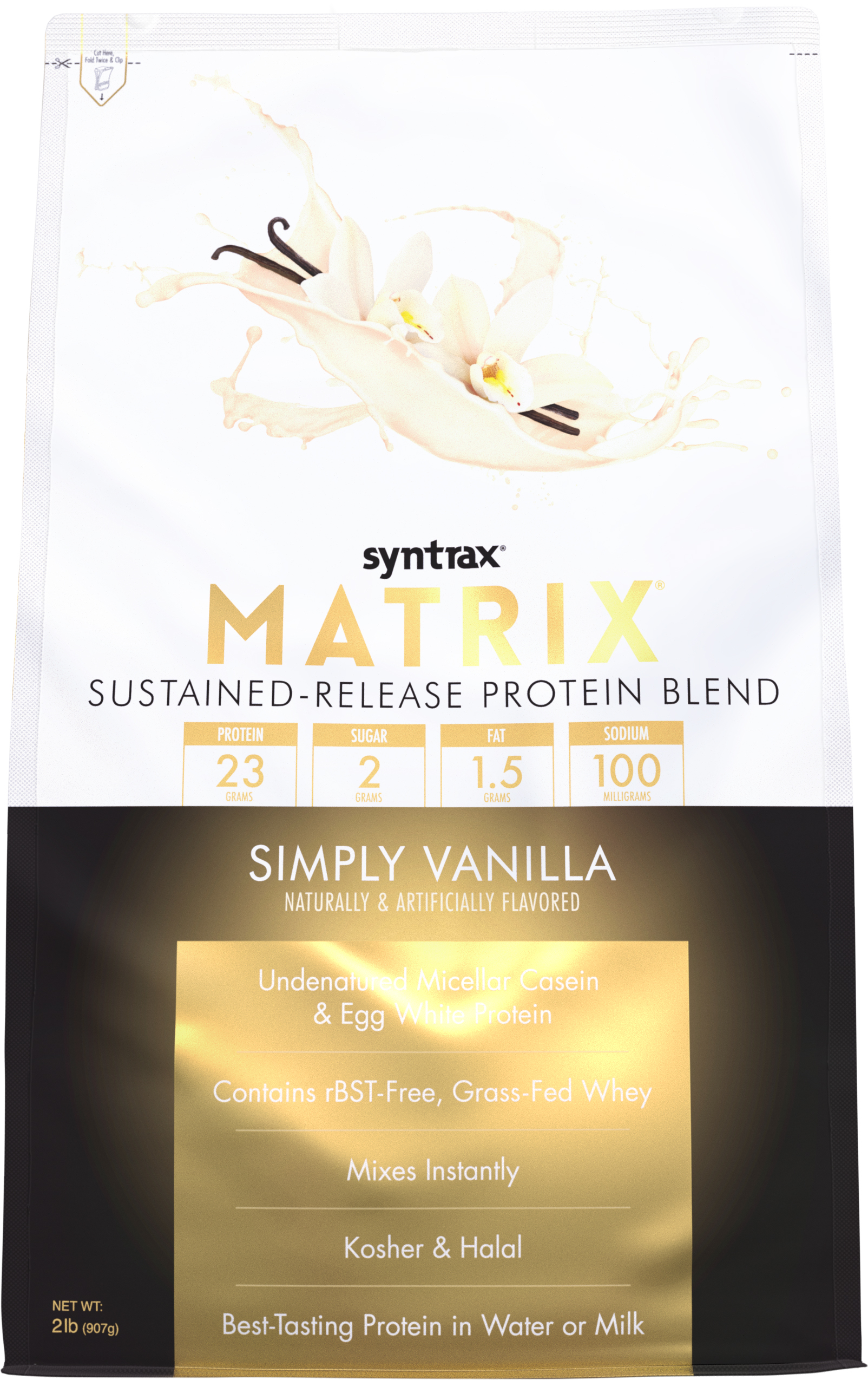 Протеин Syntrax  Matrix 908 гр Simply Vanilla