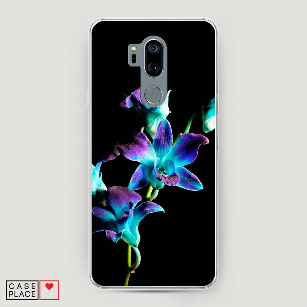 

Чехол Awog "Синий цветок на черном" для LG G7 ThinQ, 83450-8