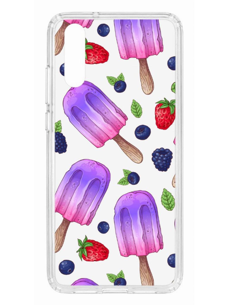 фото Чехол для huawei p20 kruche print ice cream кruче