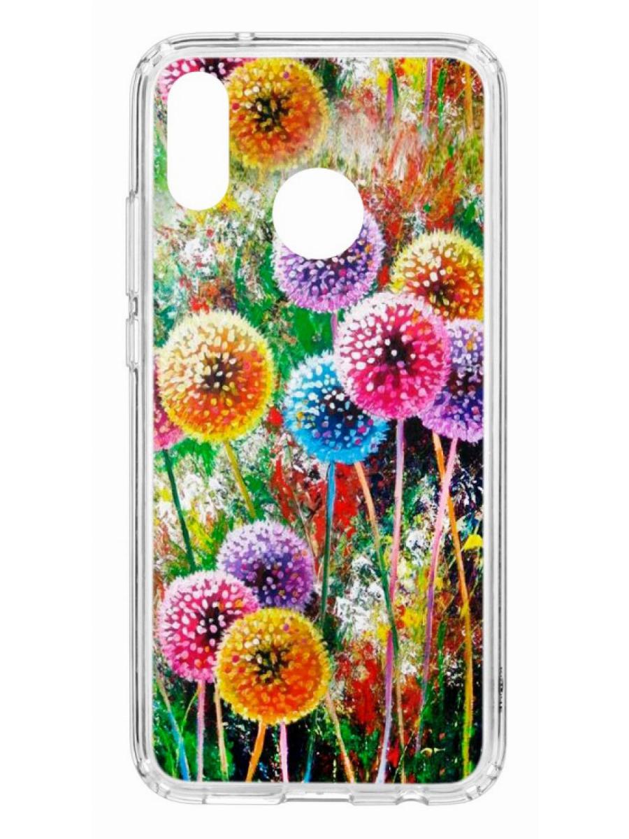 фото Чехол для huawei p20 lite kruche print одуванчики кruче