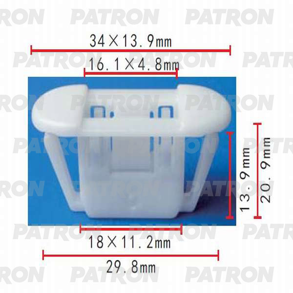 

Клипса Автомобильная PATRON P370378