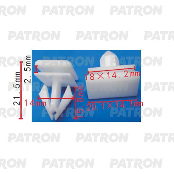 

Клипса Автомобильная PATRON P372110