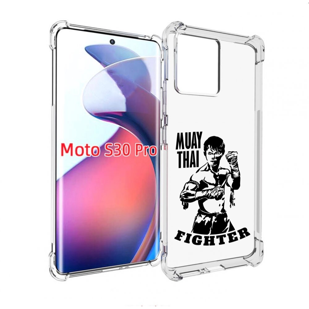 

Чехол MyPads Единоборства муайтай для Motorola Moto S30 Pro, Прозрачный, Tocco