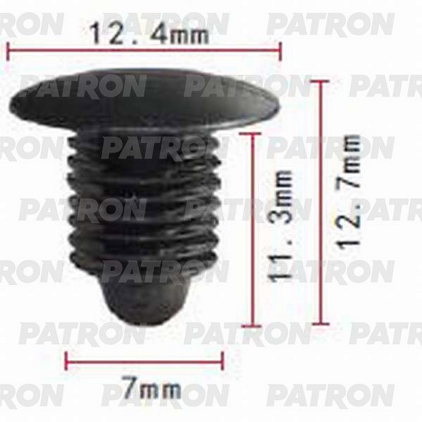 

Клипса Пластмассовая PATRON p370718