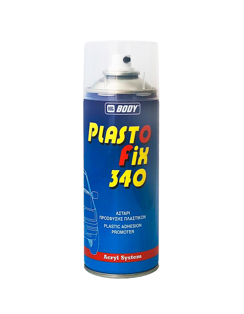 

Грунт для пластика Body Plasto Fix 340 Spray бесцветный аэрозоль 400 мл., Грунт для пластика Body Plasto Fix 340 Spray
