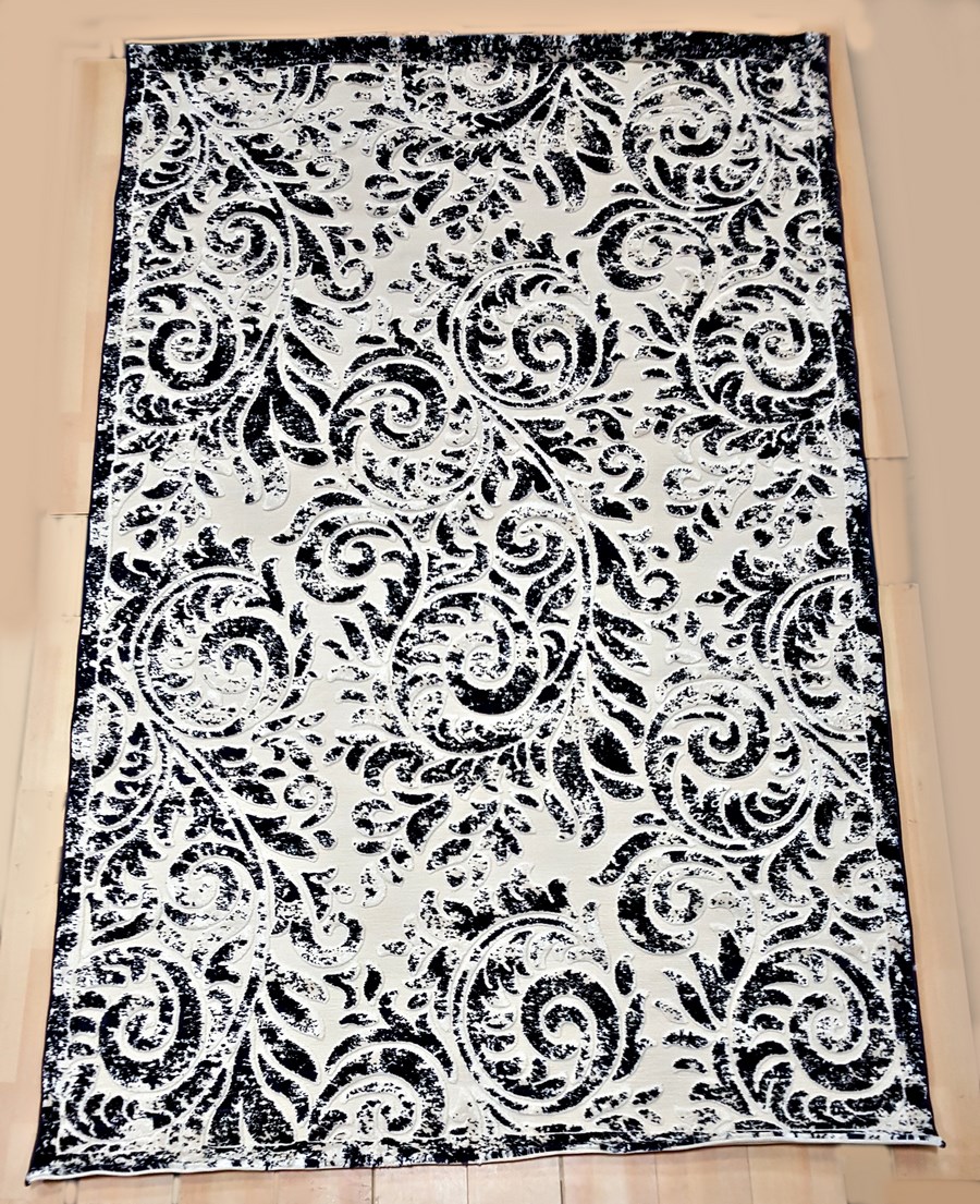 фото Ковер pegas 3864f прямой т.синий 200x300 sofia rugs