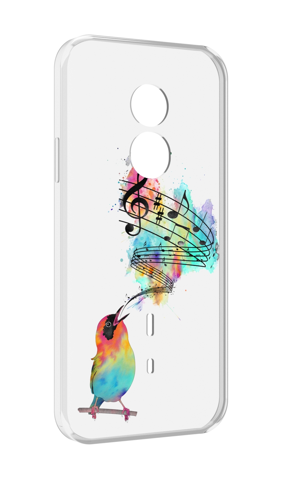 

Чехол MyPads певчая птичка для Doogee S51, Прозрачный, Tocco