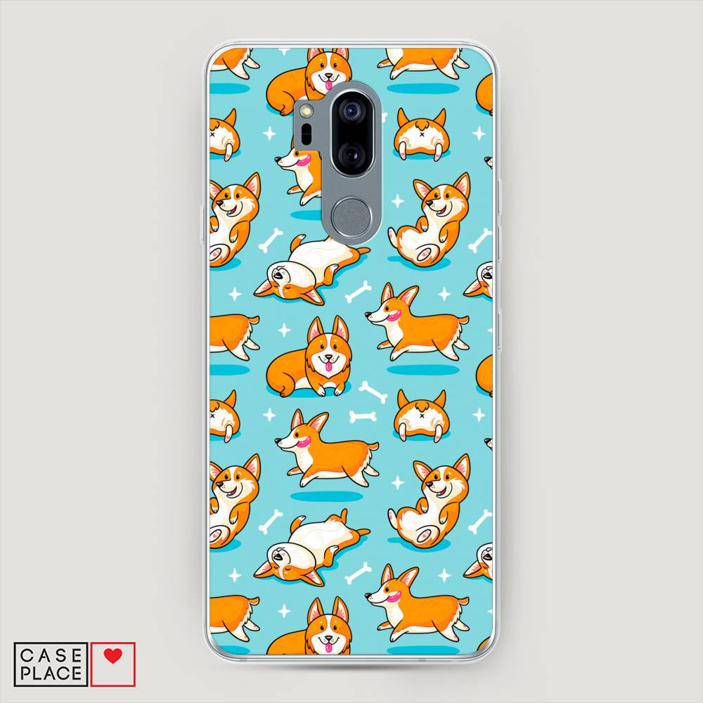 

Чехол Awog "Веселые корги" для LG G7 ThinQ, 83450-2