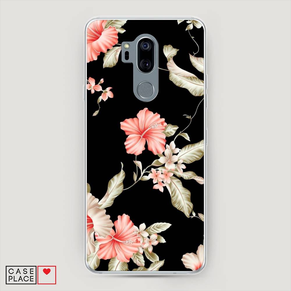 

Чехол Awog "Цветы на черном" для LG G7 ThinQ, 83450-8