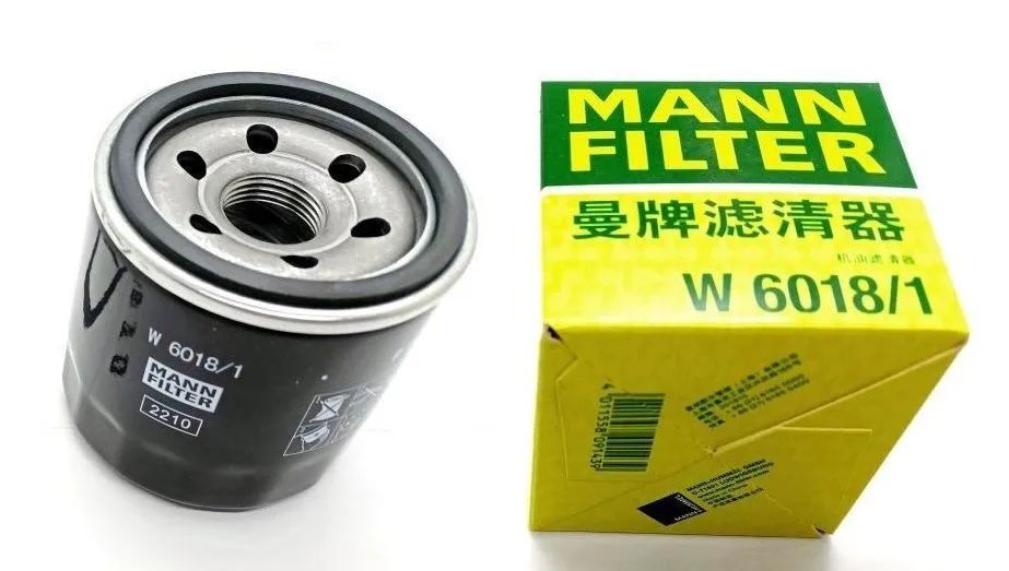 

Фильтр масляный двигателя MANN-FILTER W6018, Фильтр масляный W6018