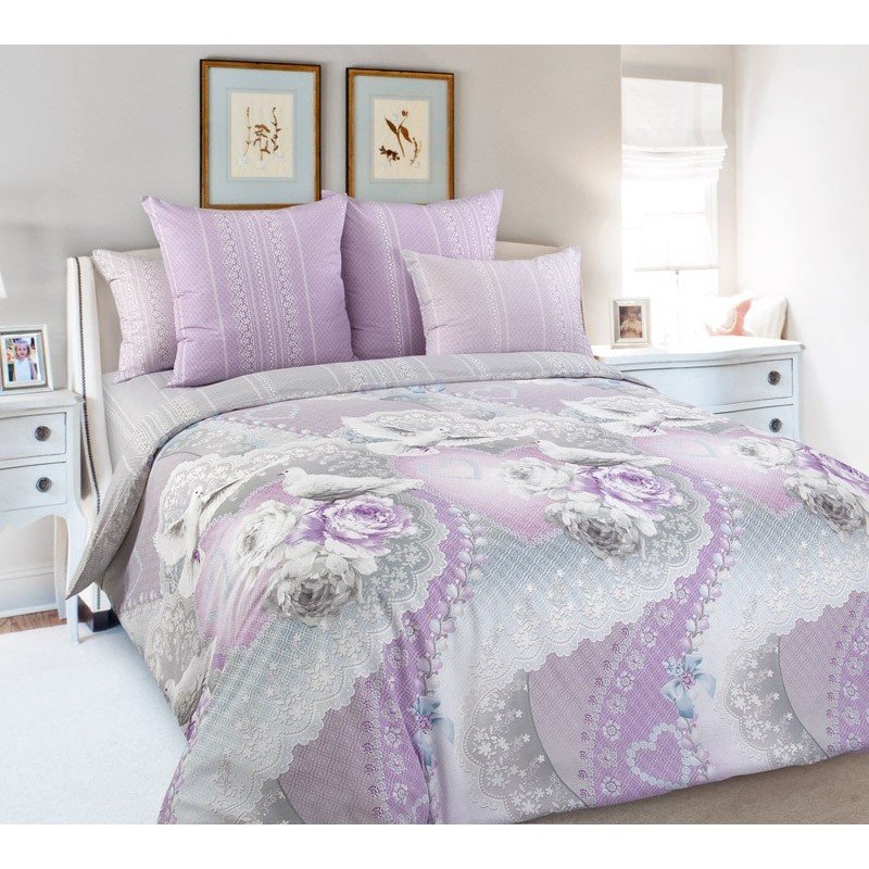 

Комплект белья Текс-Дизайн перкаль История любви евро арт. 330989, История любви