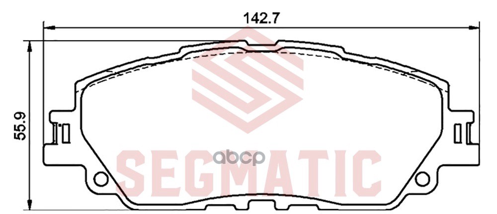 

Колодка торм диск пер Toyota Camry (17-) RAV4 (18-) LEXUS ES (18-) UX (18-)