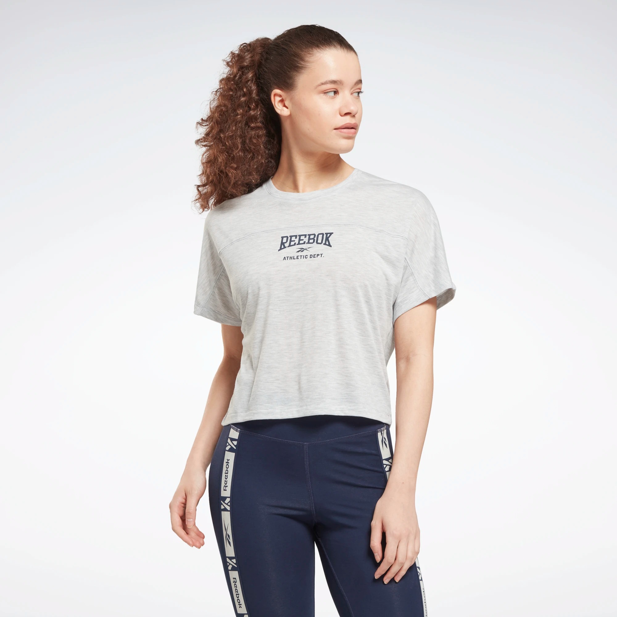 Футболка женская Reebok WOR Supremium Tee серая M