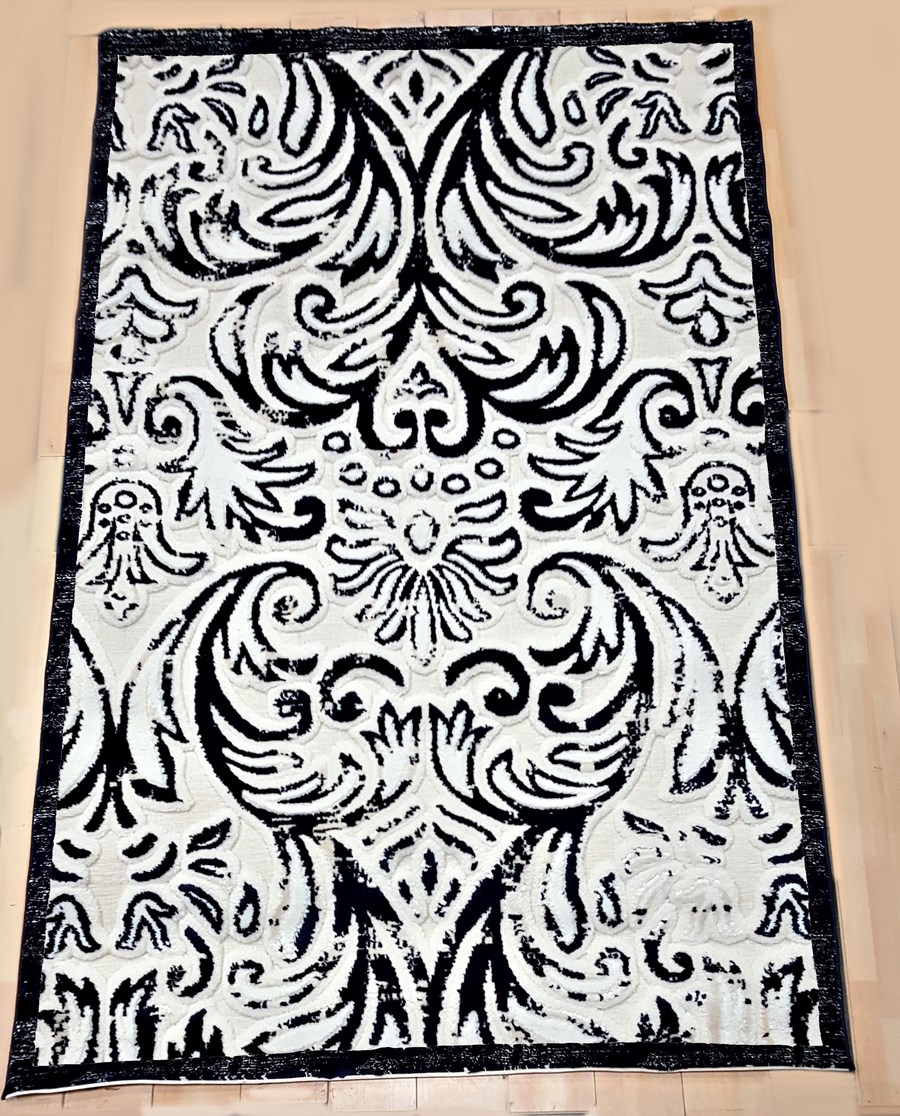 фото Ковер pegas 3862f прямой т.синий/с.голубой 200x300 sofia rugs