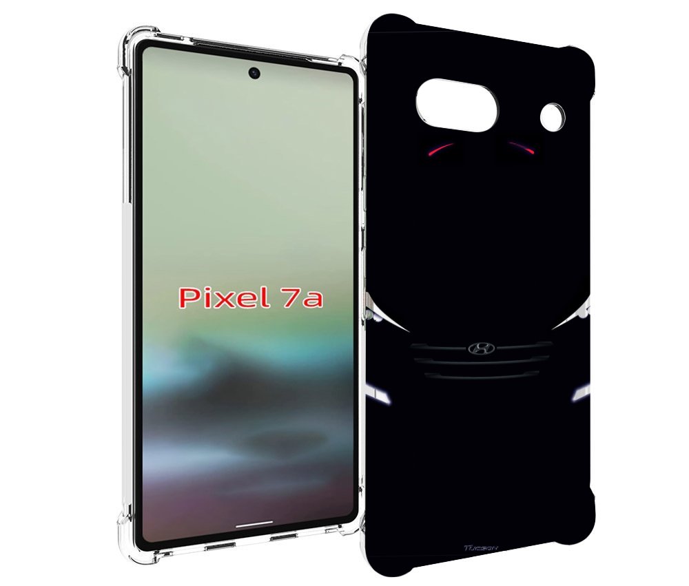 

Чехол MyPads hyundai хендай 1 для Google Pixel 7A, Tocco