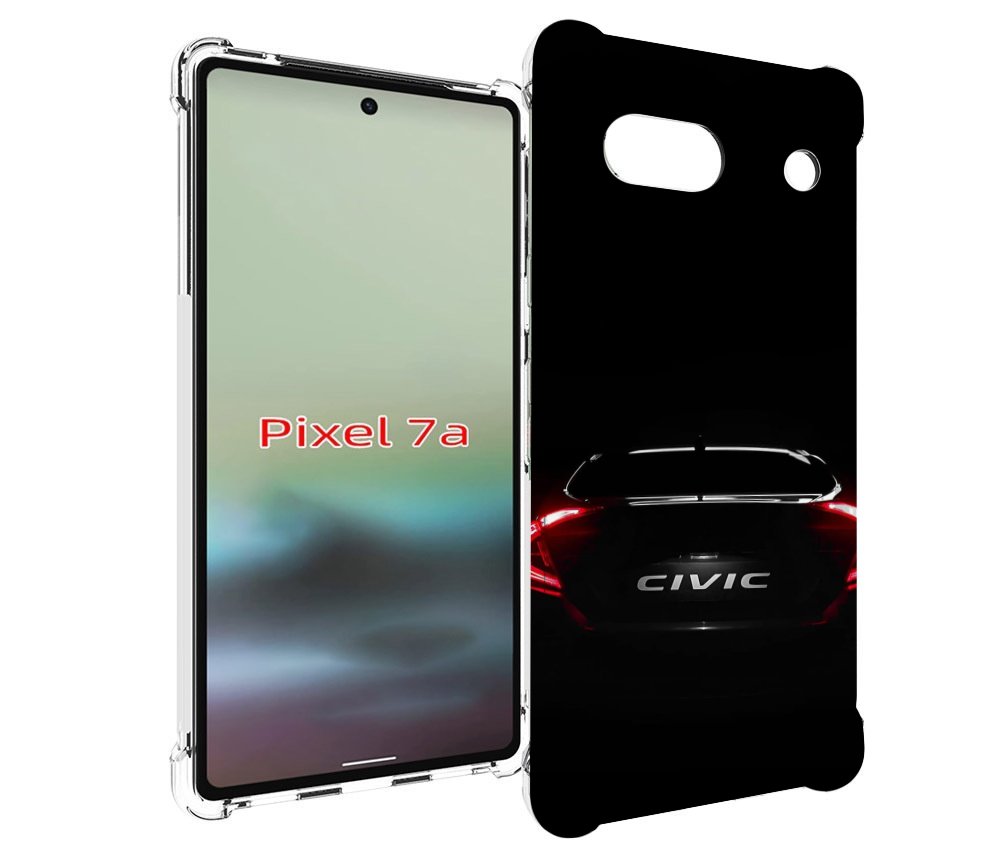 

Чехол MyPads honda хонда 2 для Google Pixel 7A, Tocco