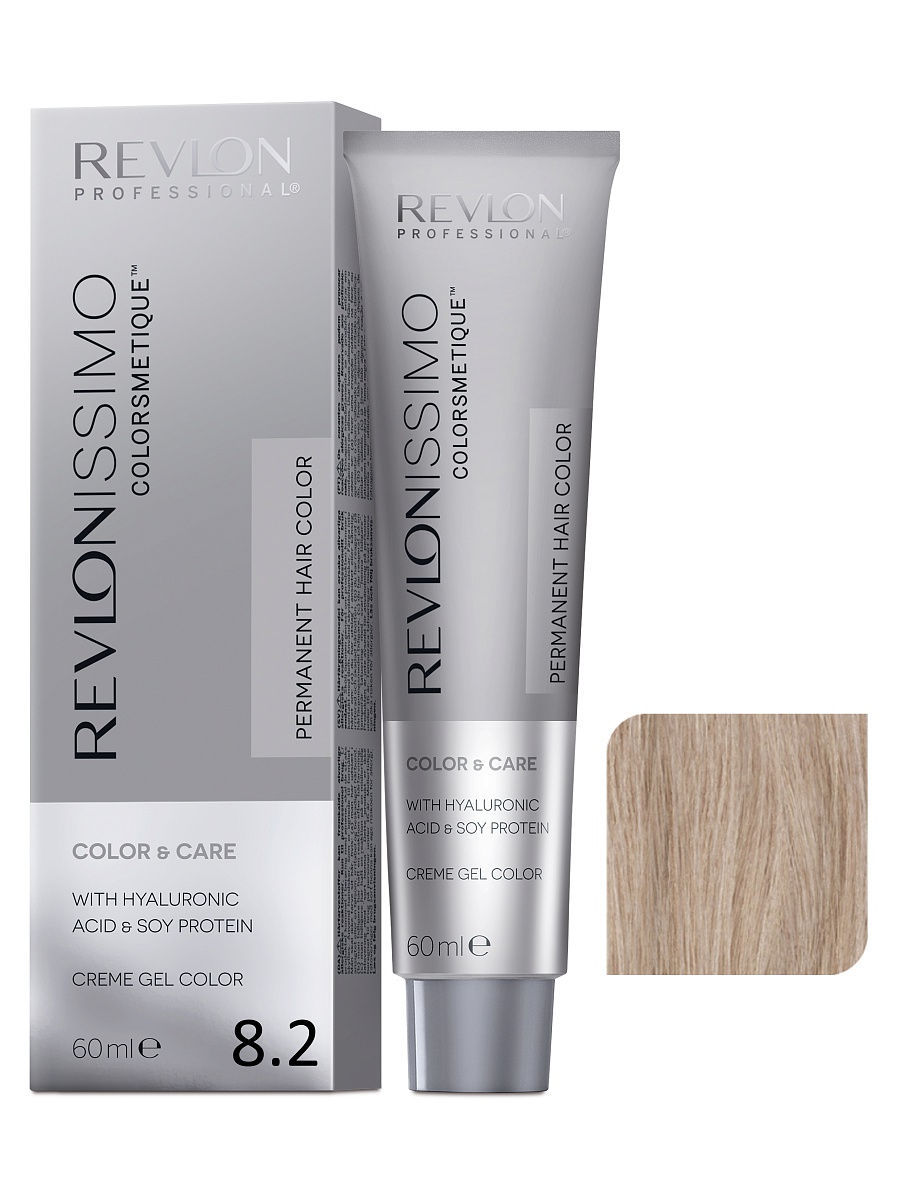 фото Краска revlon professional revlonissimo colorsmetique 8,2 светлый блондин 50 мл