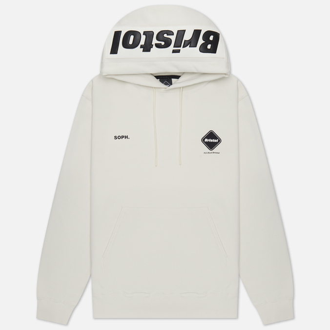 

Мужская толстовка F.C. Real Bristol Synthetic Leather Applique Team Hoodie бежевый XL, Synthetic Leather Applique Team Hoodie