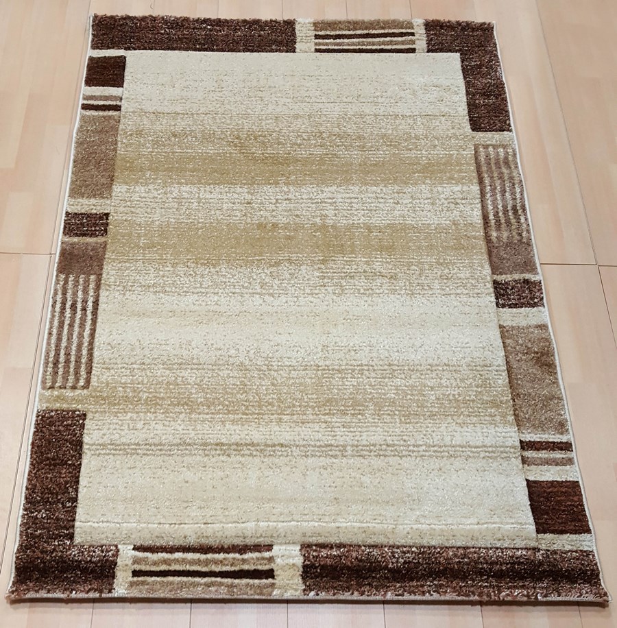 фото Ковер fruzan 3833b прямой крем 080x150 sofia rugs