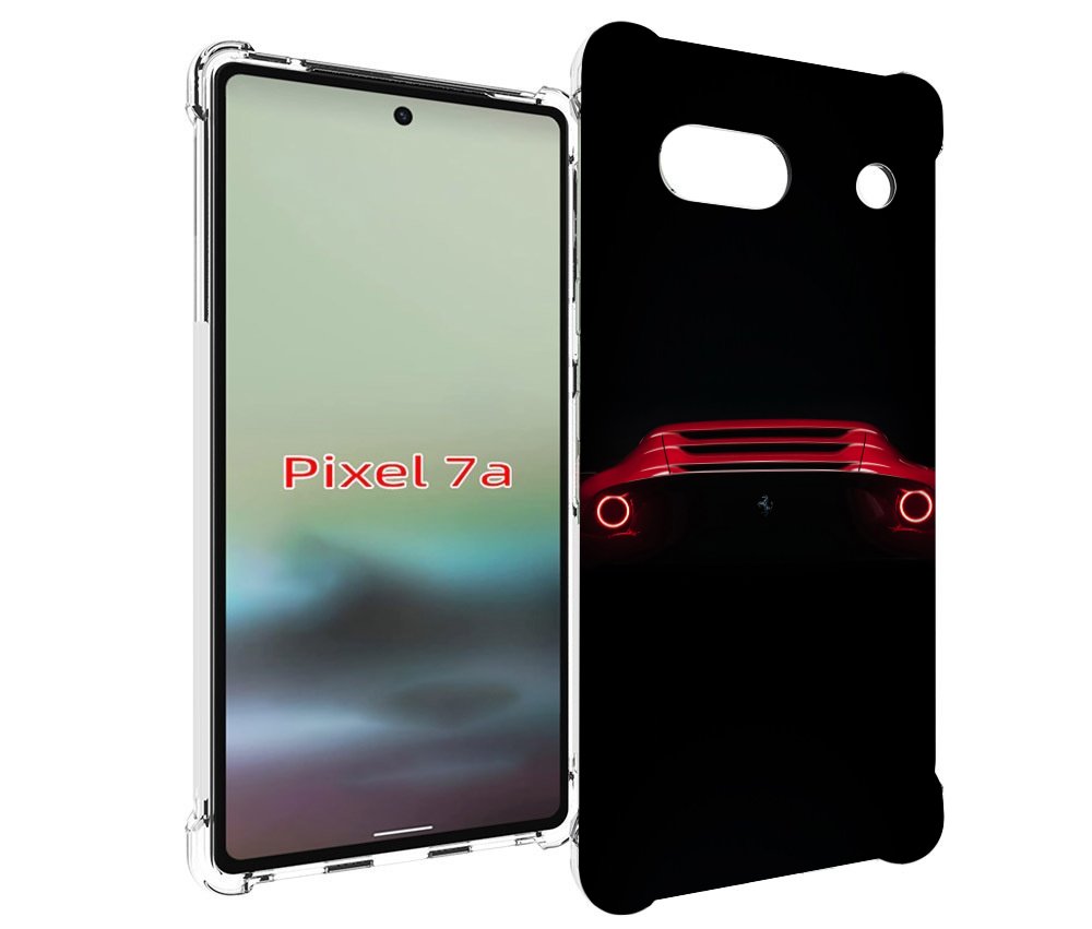 

Чехол MyPads ferrari феррари 1 для Google Pixel 7A, Tocco