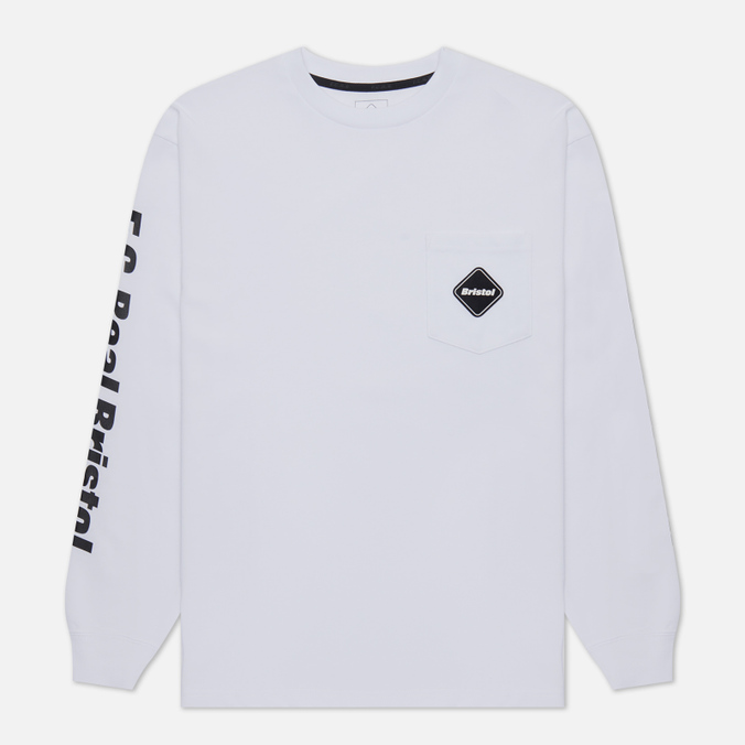 

Мужской лонгслив F.C. Real Bristol Authentic Team Pocket белый, Размер L, Authentic Team Pocket