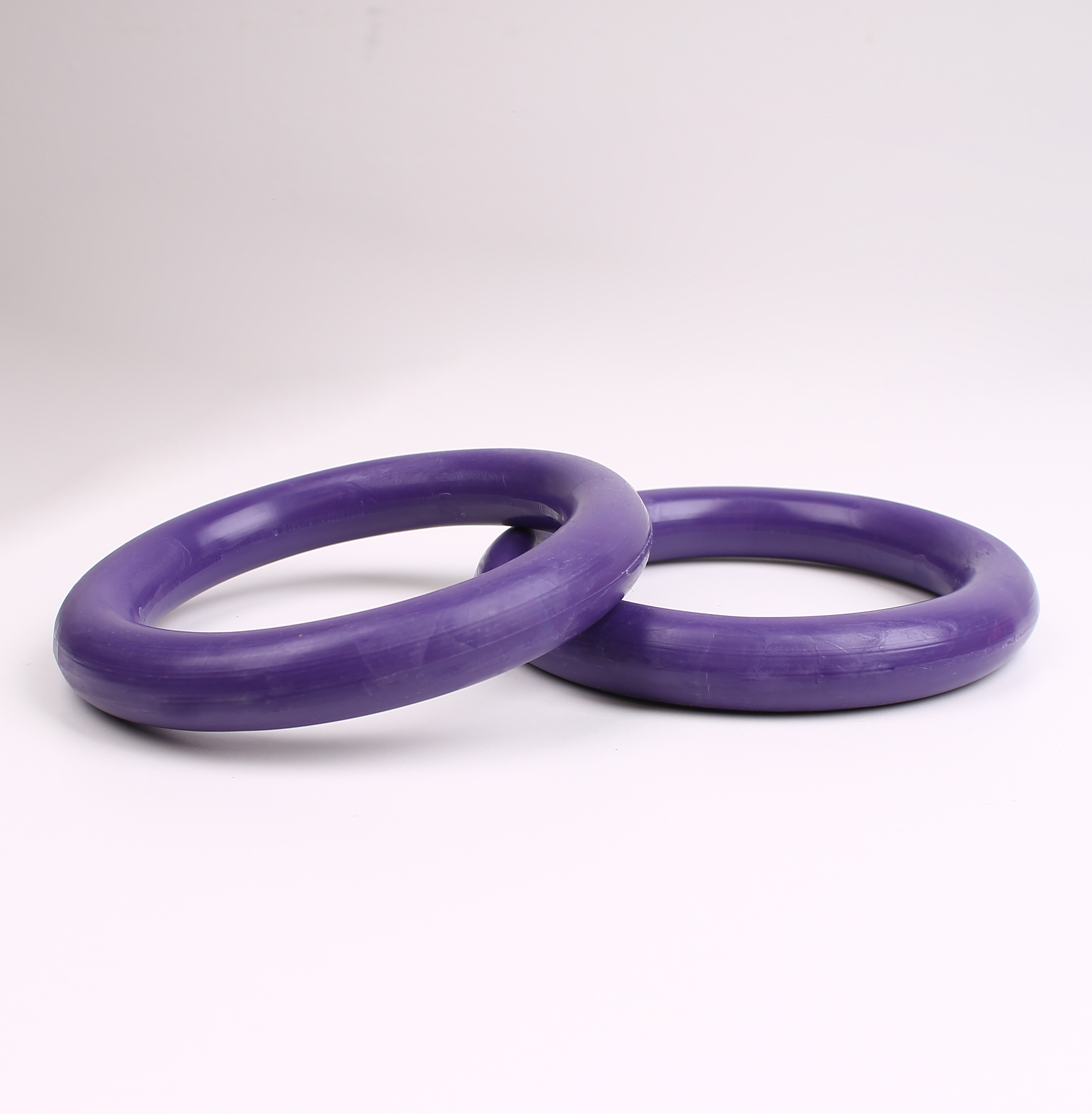 Кольца гимнастические круглые Maksi kids без строп В-2 Фиолетовые