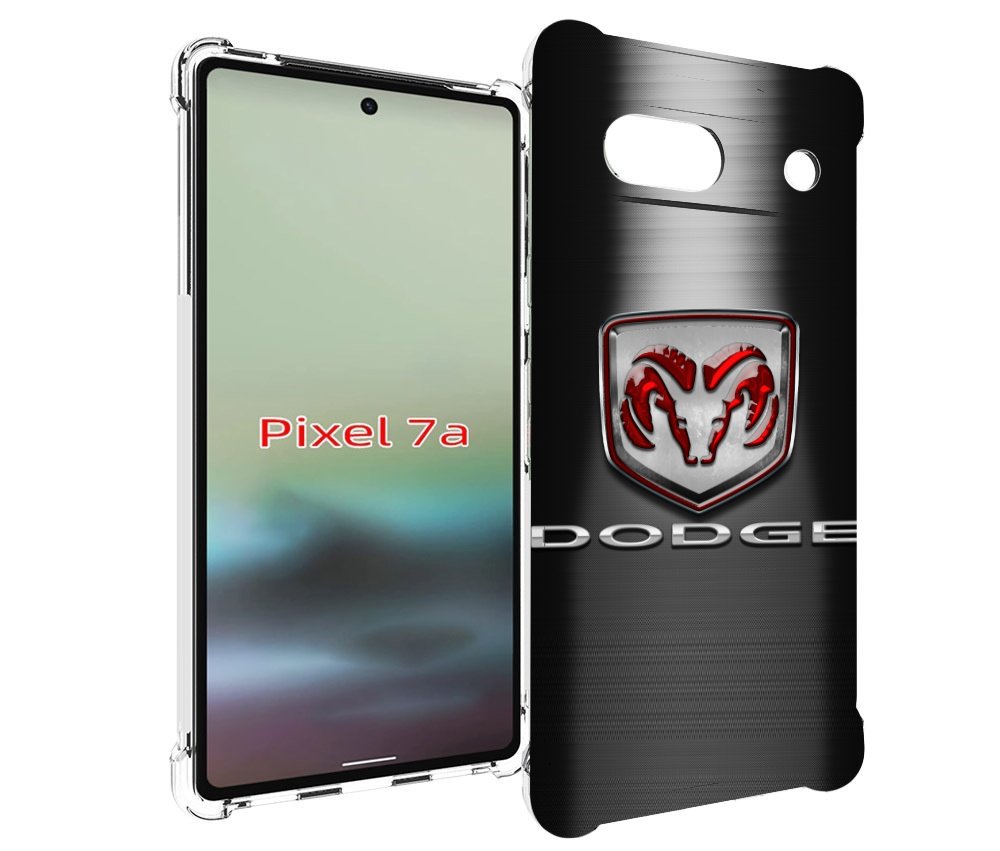 

Чехол MyPads dodge додж 1 мужской для Google Pixel 7A, Tocco