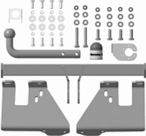 

мотодор фаркоп для kia sportage 2004-2010; hyundai tucson 2004-2010 motodor.90901-a, motodor.90901-a