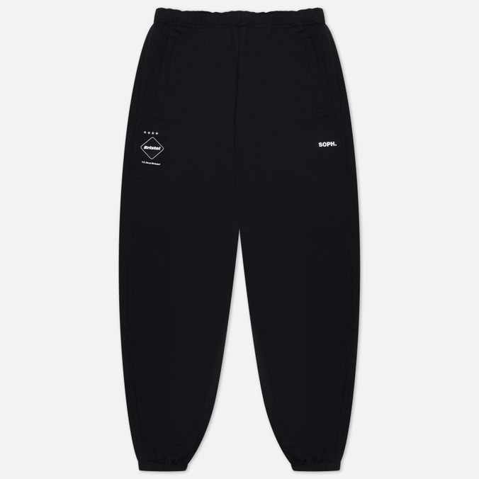 Мужские брюки F.C. Real Bristol Ventilation Logo Easy Pants чёрный, Размер XL