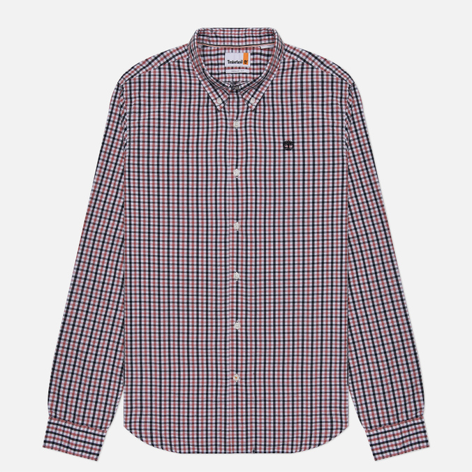 

Мужская рубашка Timberland Seersucker Gingham красный, Размер L, Seersucker Gingham