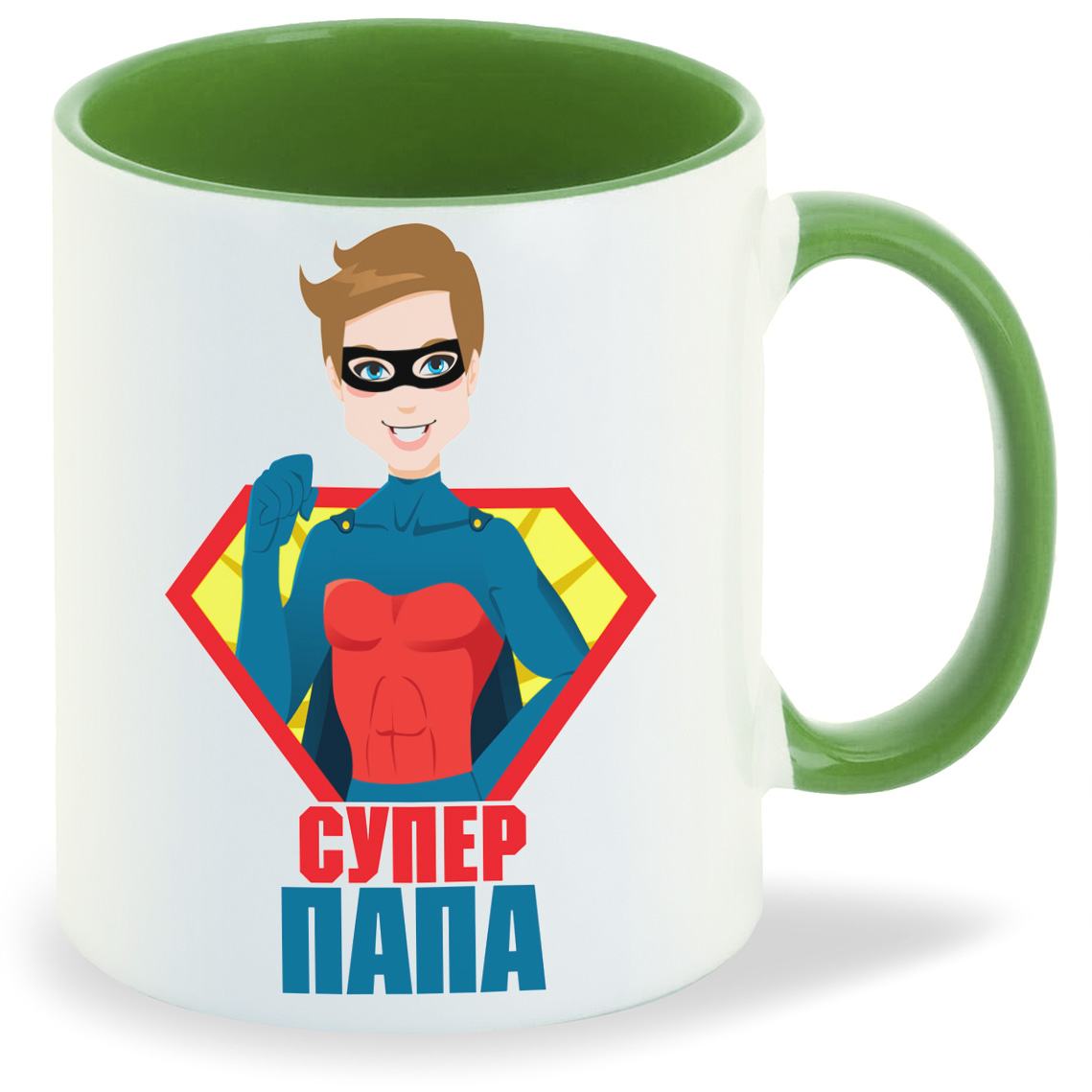 

Кружка CoolPodarok Супер папа, Супер папа