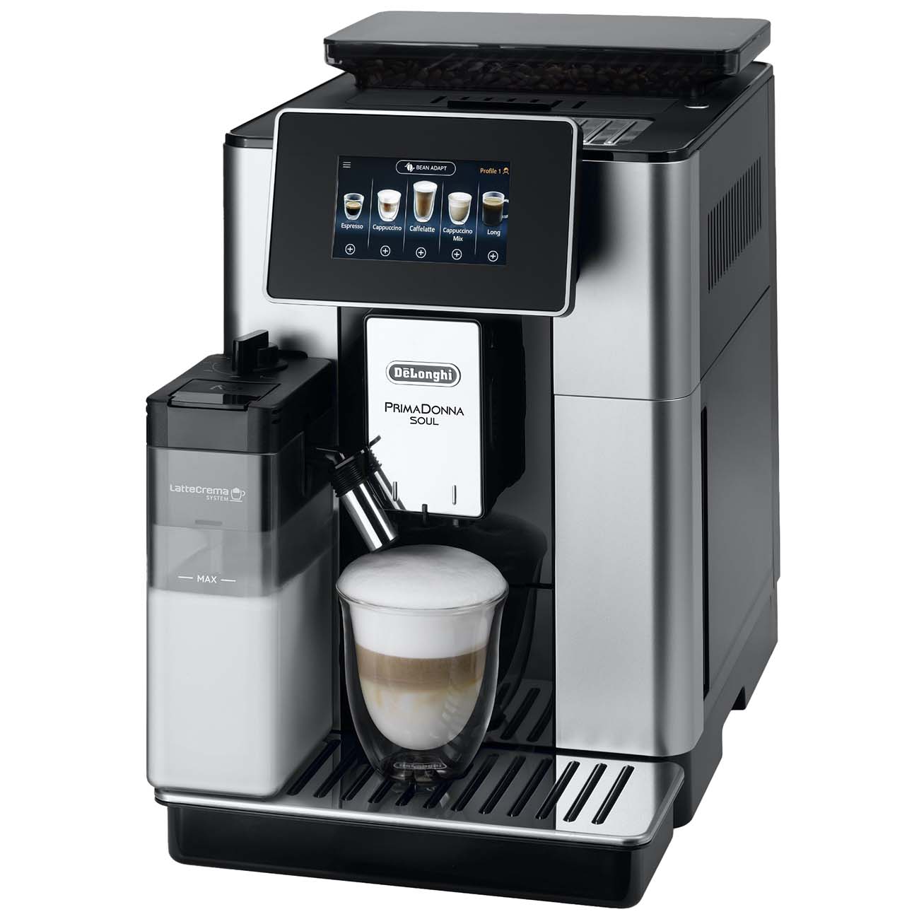 Кофемашина автоматическая DeLonghi ECAM610.55.SB кофе молотый в капсулах carraro puro arabica 52 г система nespresso