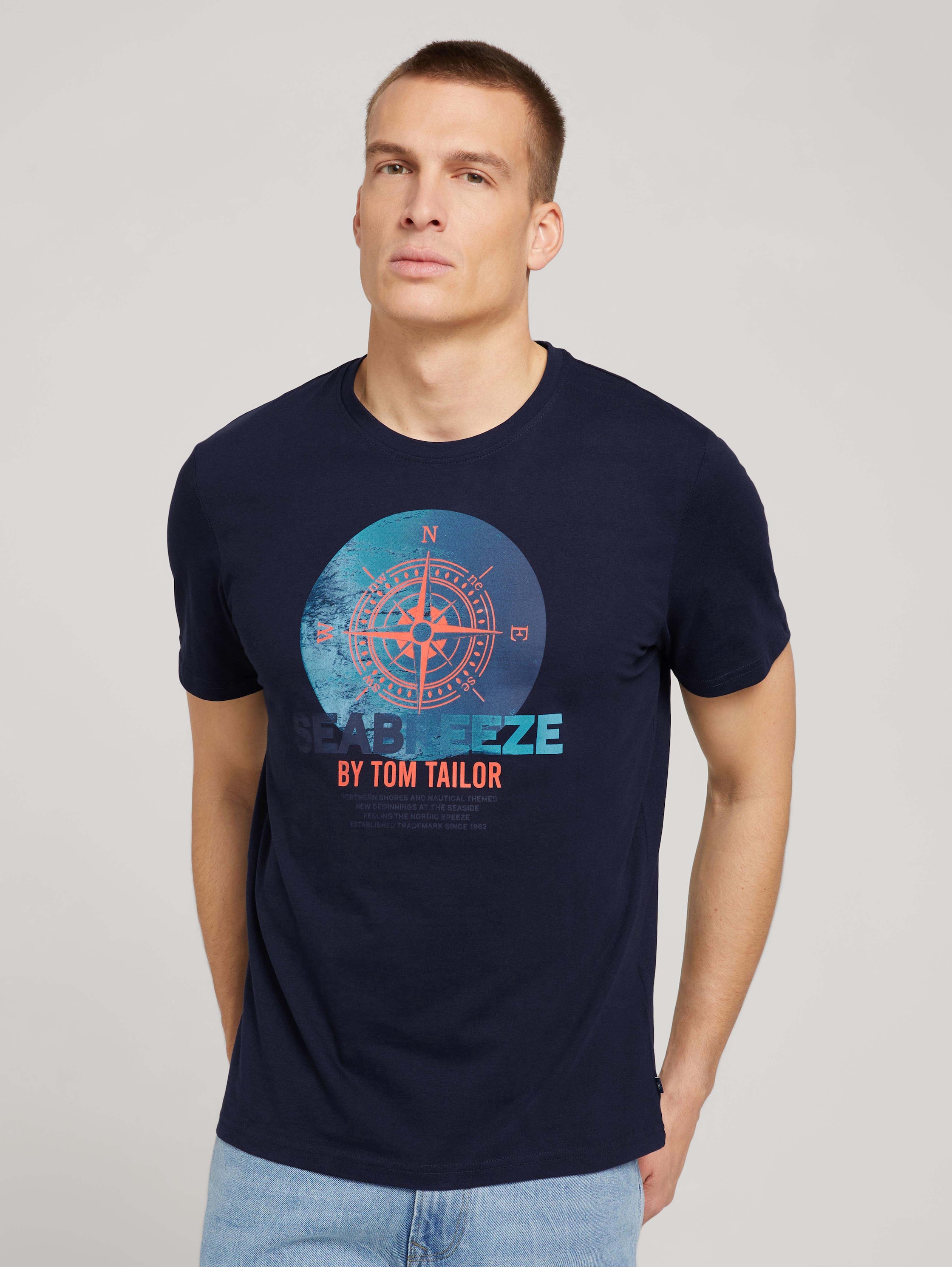 

Футболка мужская TOM TAILOR 1030035 синяя 3XL, 1030035