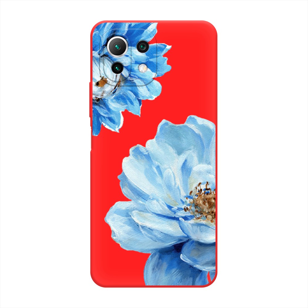 

Чехол Awog на Xiaomi Mi 11 Lite/5G NE "Голубые клематисы", Разноцветный, 311753-1