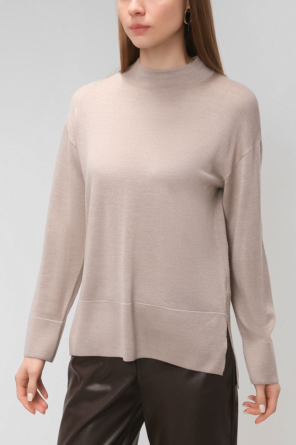 

Джемпер женский cut & pret 2112 DARLA коричневый S, 2112 DARLA
