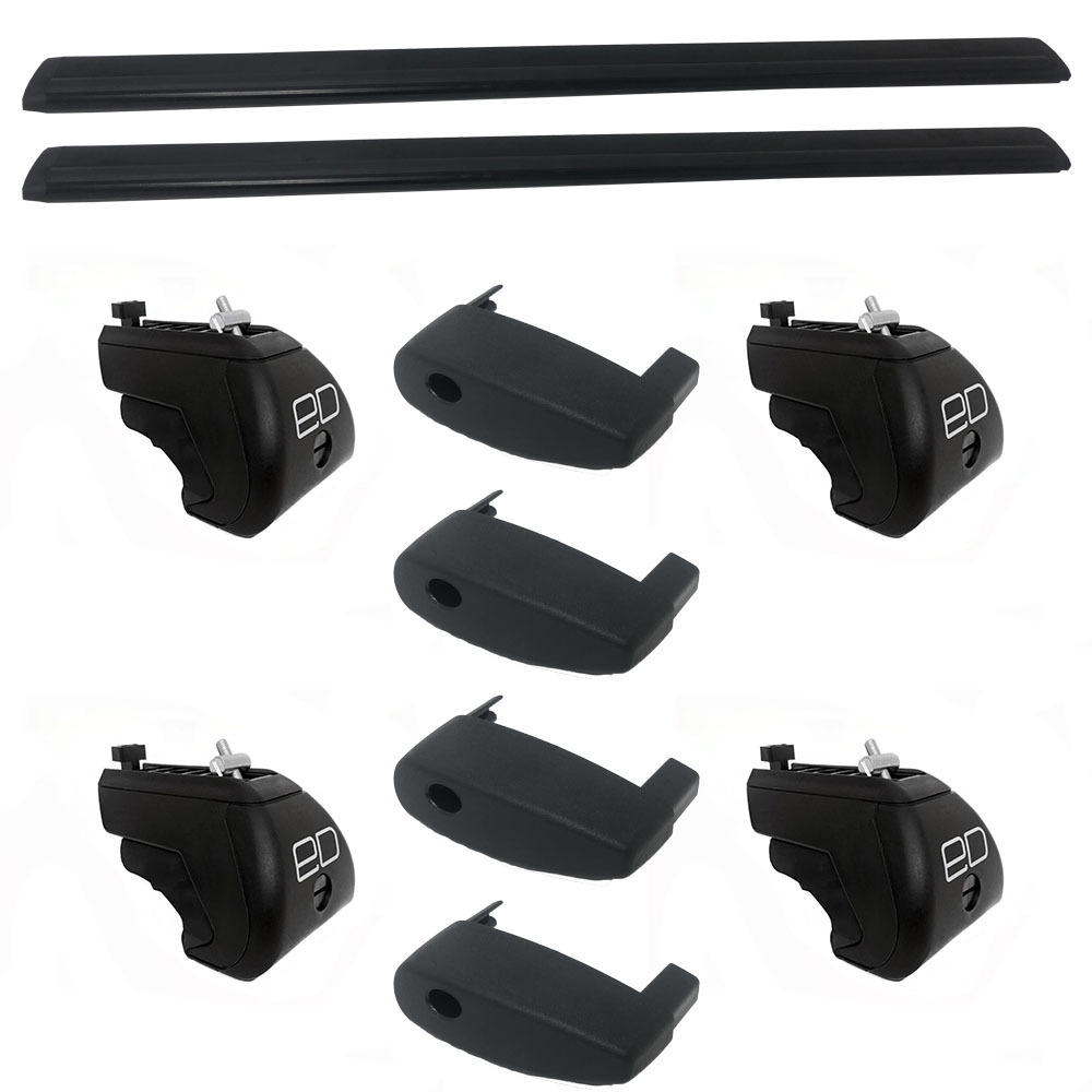 

Багажник Евродеталь крыло на рейлинги автомобиля Honda Civic 1997-2003 Black, Черный, OZPTSRD1147