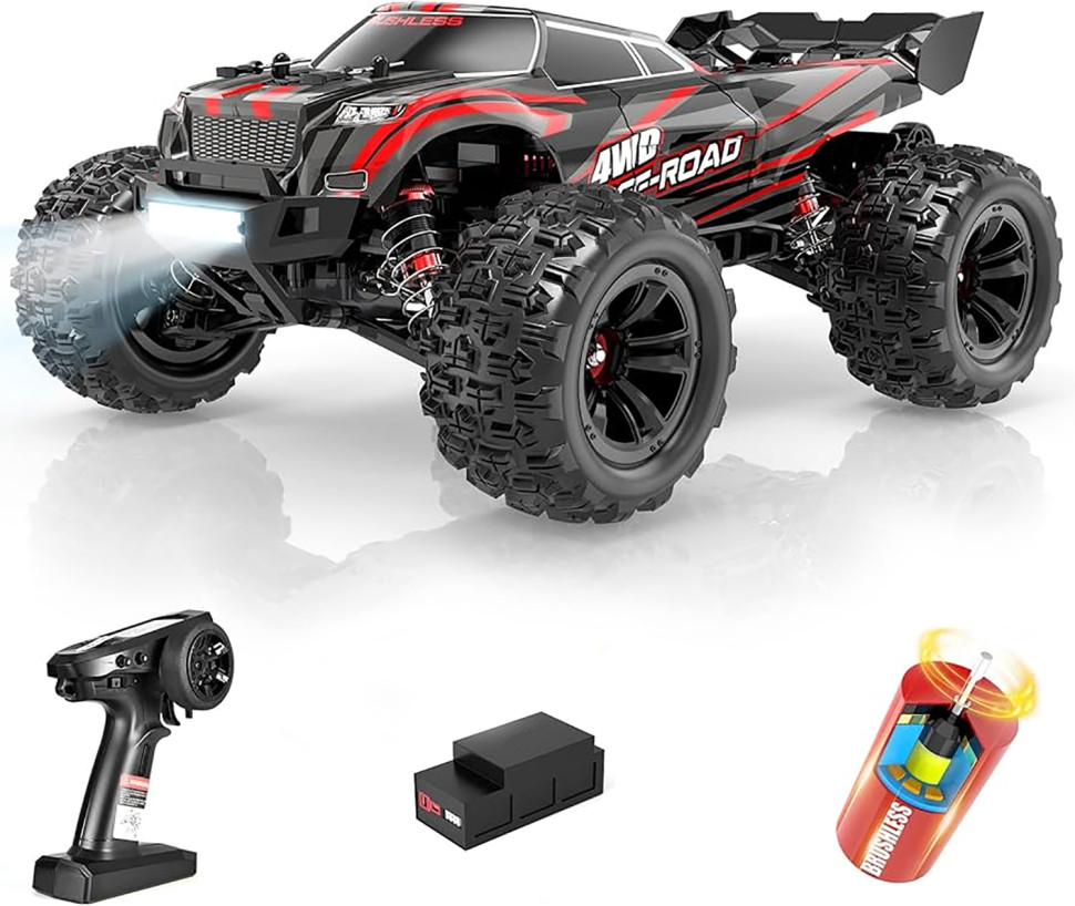 Радиоуправляемый внедорожник MJX Hyper Go 4WD Brushless Truggy 1:16 - MJX-16210-RE