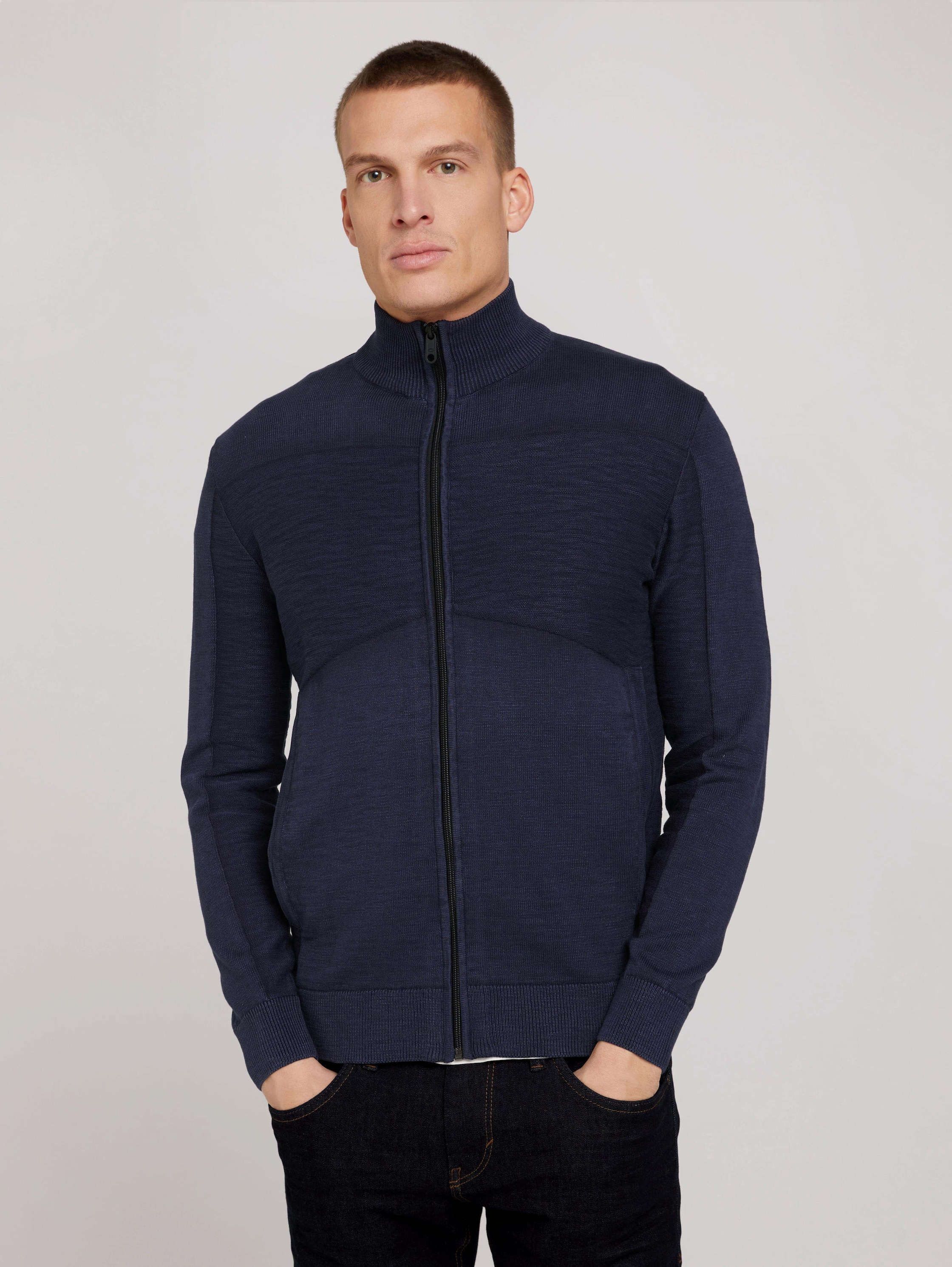 

Кардиган мужской TOM TAILOR 1029741 синий XL, 1029741