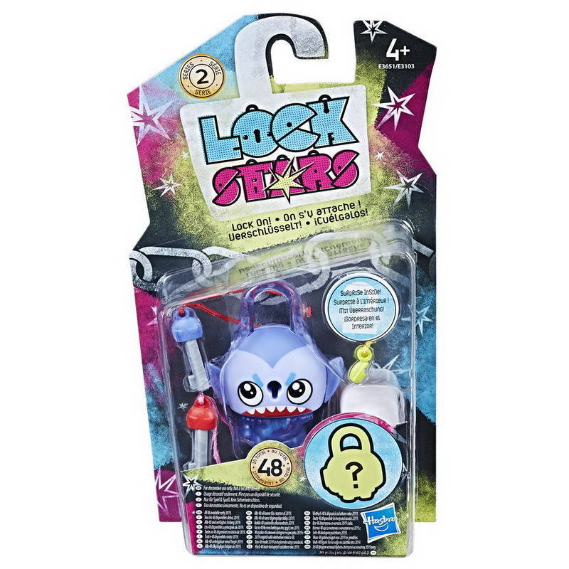 фото Игровой набор lock stars замочки с секретом фиолетовый монстр e3651/e3103
