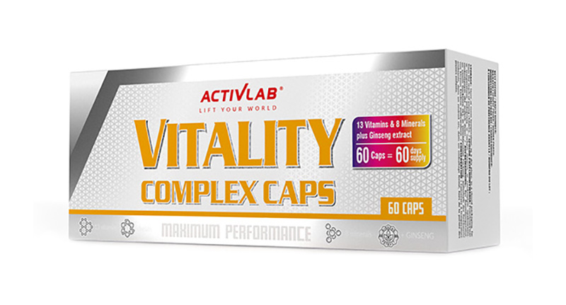 фото Витаминно-минеральный комплекс activlab vitality complex, 60 капс