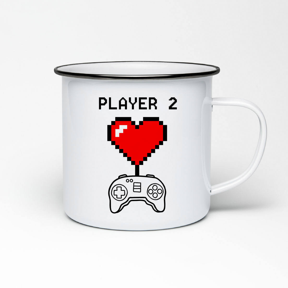 

Кружка металлическая CoolPodarok player 2