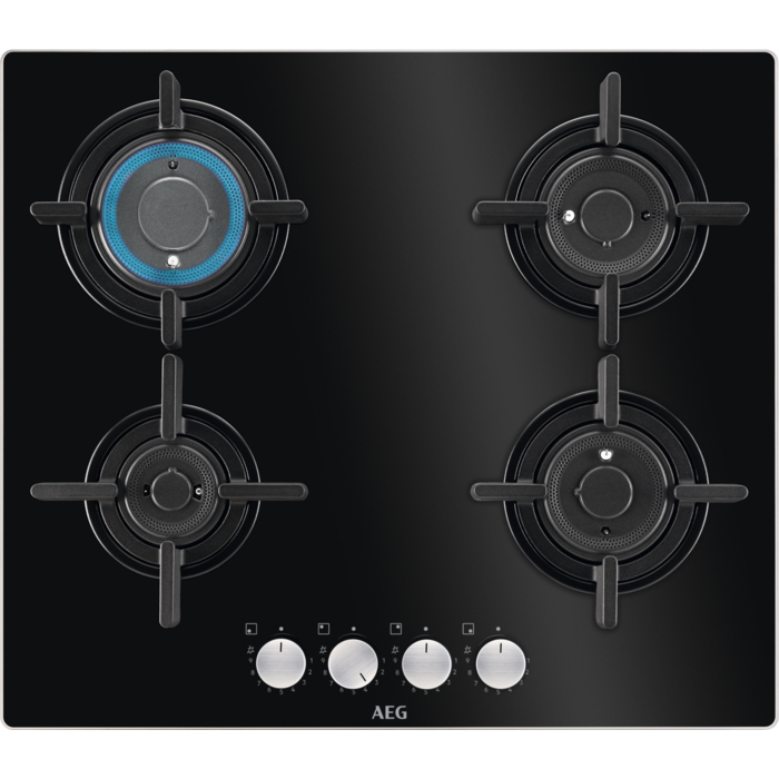 

Встраиваемая газовая панель AEG HKB64029NB, HKB64029NB