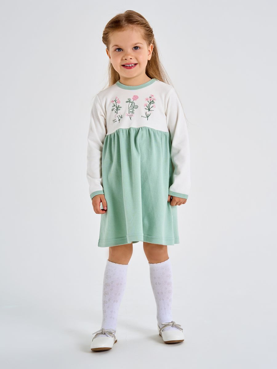 

Платье Веселый малыш Le Fleur 84322/lf_80, Зеленый, 84322