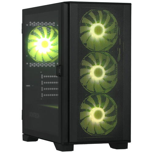 

Корпус компьютерный Montech AIR 100 ARGB (AIR 100) черный, AIR 100 ARGB