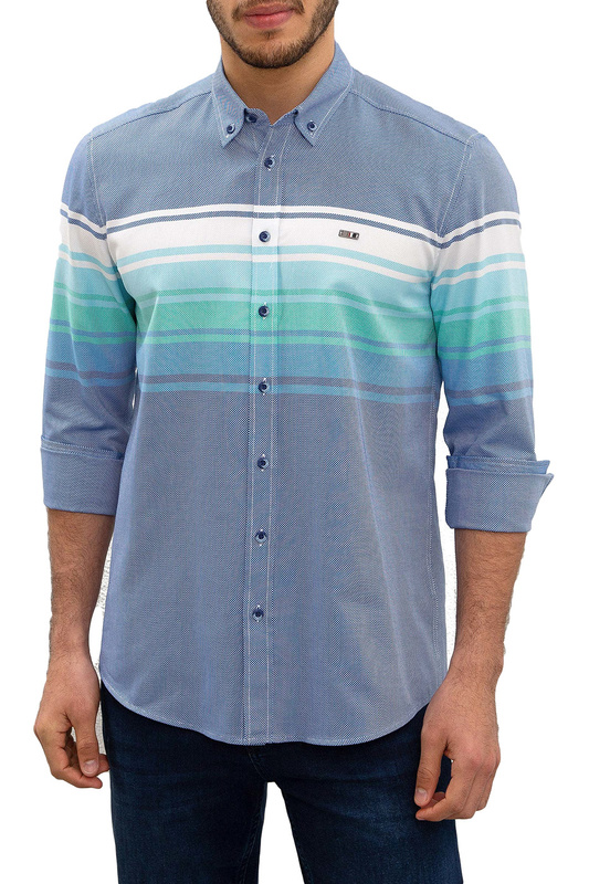 

Рубашка мужская U.S. POLO Assn. G081SZ0040MIRANA голубая 46, Голубой, G081SZ0040MIRANA