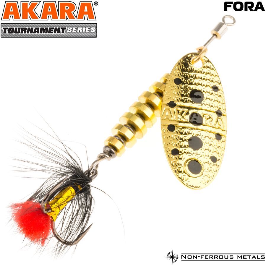 

Блесна Akara Tournament Series Fora 3 ATF3-11-A3 вертушка 11 гр 80 мм, Tournament Series Fora 3